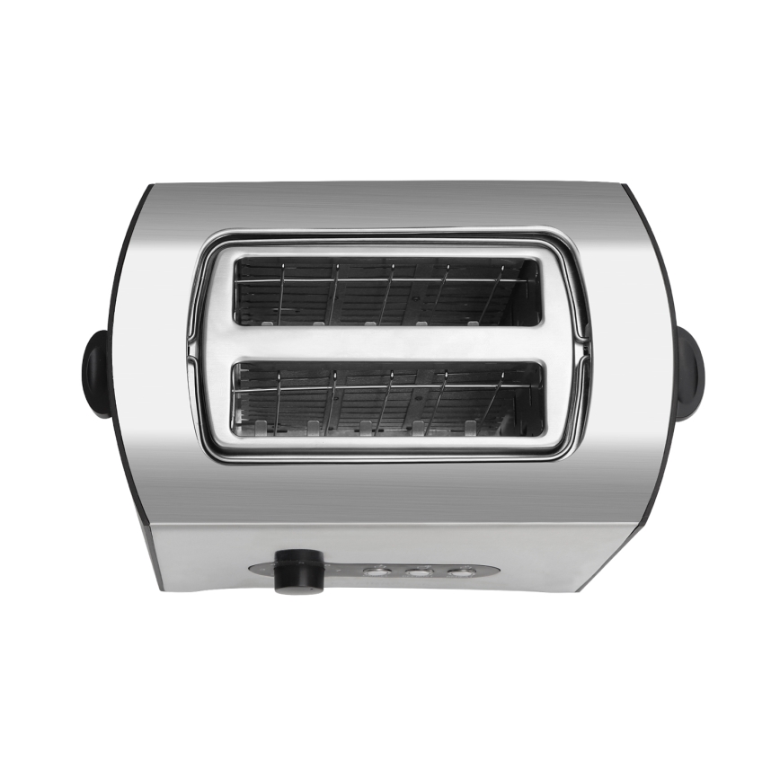 Aigostar - Broodrooster met twee gaten 900W/230V mat chroom