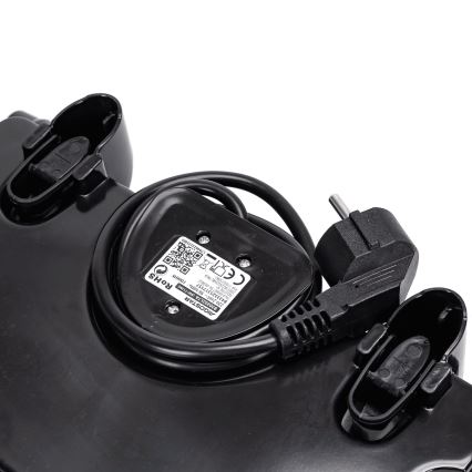 Aigostar - Contactgrill 1000W/230V zwart/mat chroom