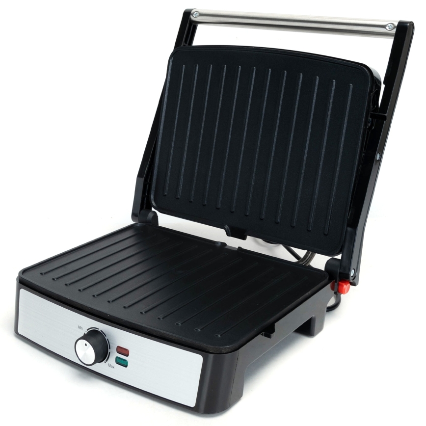 Aigostar - Contactgrill 2200W/230V zwart/roestvrij staal