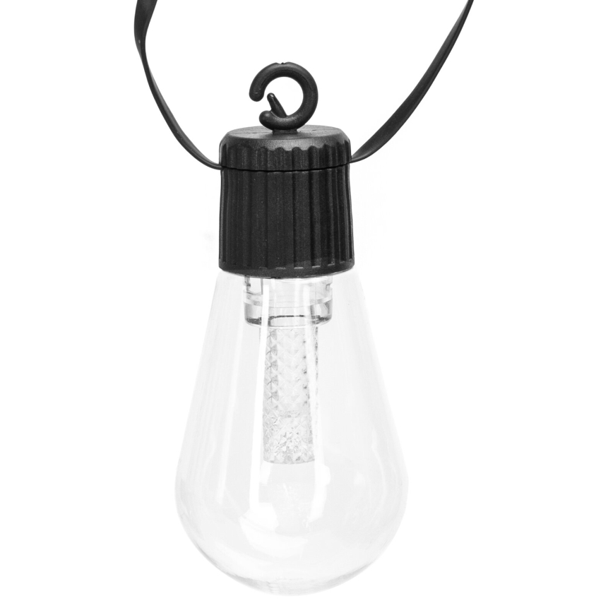 Aigostar - Decoratieve LED Lichtsnoer voor buiten 10xLED/8m IP44 koud wit