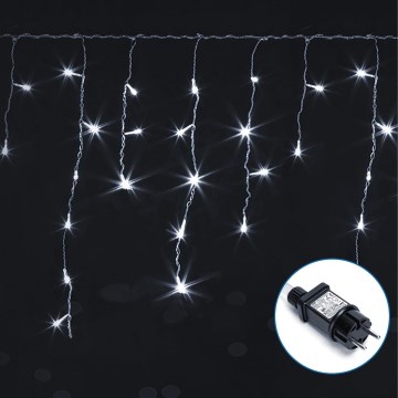Aigostar - Decoratieve LED Lichtsnoer voor buiten 75xLED/6W/230V 15x0,6m IP44 koud wit