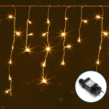 Aigostar - Decoratieve LED Lichtsnoer voor buiten 75xLED/6W/230V 15x0,6m IP44 warm wit