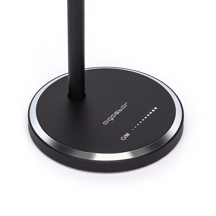 Aigostar - Dimbaar LED touch tafellampje LED/8W/230V 3000-6000K zwart