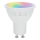 Aigostar - dimbare LED RGBW GU10-lamp, 4,8 W, 230 V, 3000 K + afstandsbediening