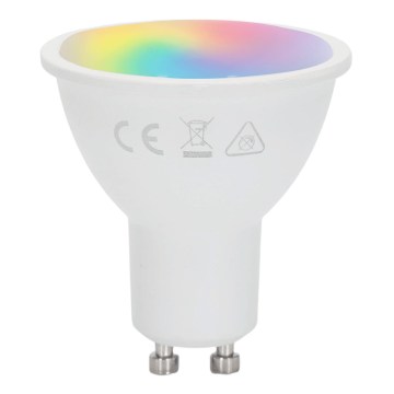 Aigostar - Dimbare LED RGBW GU10-lamp 6W/230V 3000K + afstandsbediening
