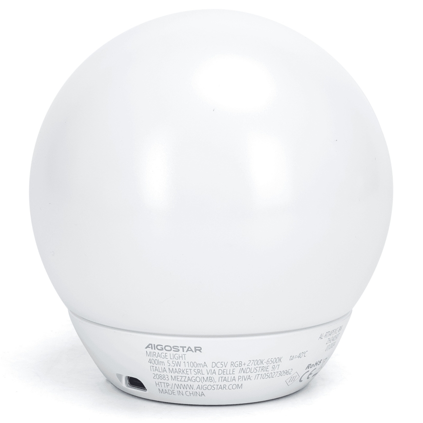 Aigostar - LED RGBW dimbare bureaulamp (LED 5,5 W / 5 V) met Wi-Fi en afstandsbediening