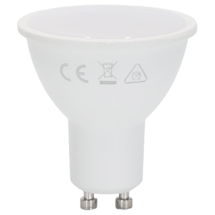 Aigostar - dimbare LED RGBW GU10-lamp, 4,8 W, 230 V, 3000 K + afstandsbediening