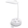 Aigostar - Dimbare LED-tafellamp met stopcontacten en USB LED/4,6W/230V 3000/4000/6500K wit