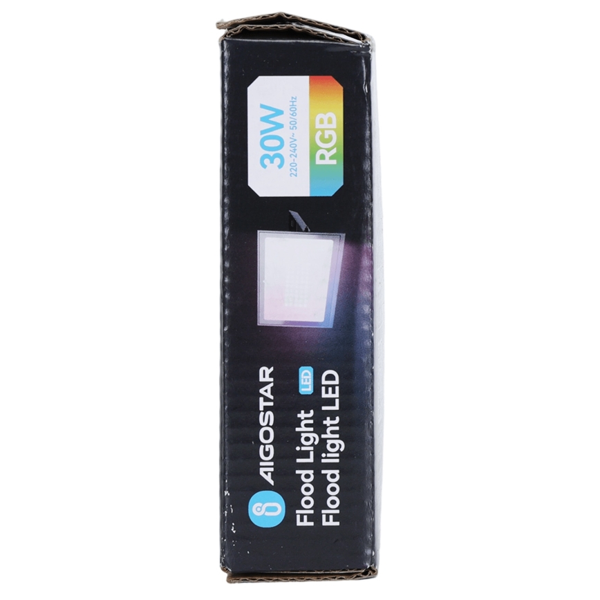 Aigostar - Dimbare RGB LED-schijnwerper LED/30W/230V IP65 + afstandsbediening