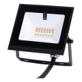 Aigostar - dimbare RGB LED-schijnwerper LED/20W/230V IP65 + afstandsbediening
