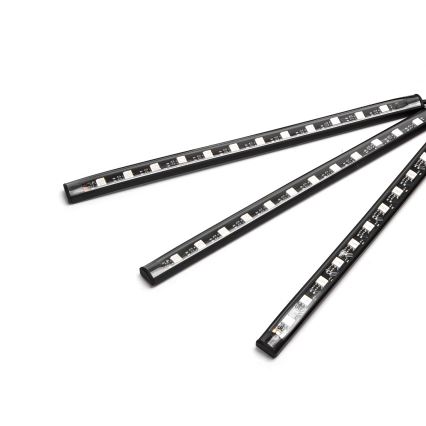 Aigostar - RGB dimbare LED-strips voor in de auto LED/4,5W/5V + afstandsbediening