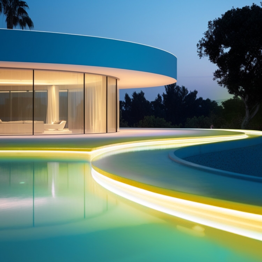 Aigostar - dimbare zonne-LED-strip LED/20W/3,2V 20 m 2700K IP65 20000 mAh + met afstandsbediening