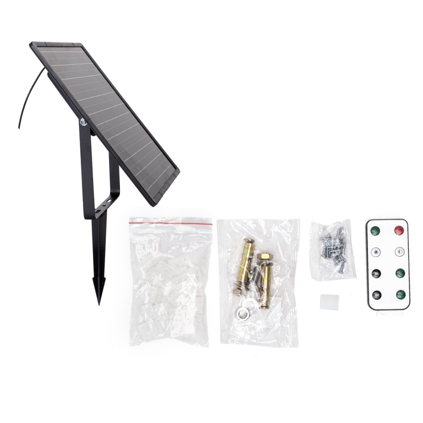Aigostar - Dimbare zonne-LED-strip LED/20W/3,2V 20 m 6500K IP65 + afstandsbediening
