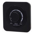 Aigostar - Dimmer met afdekraam 250V/10A zwart