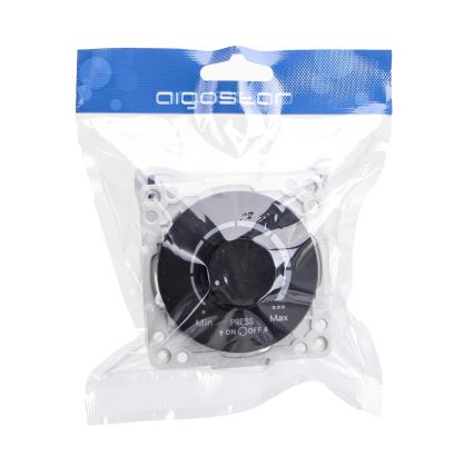 Aigostar - Dimmer zonder afdekraam 250V/10A zwart