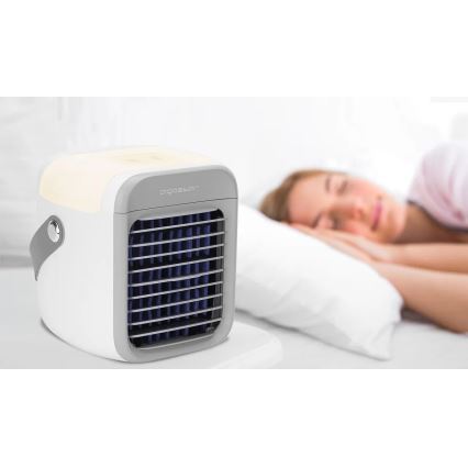 Aigostar - Draagbaar air cooler 8W/5V wit