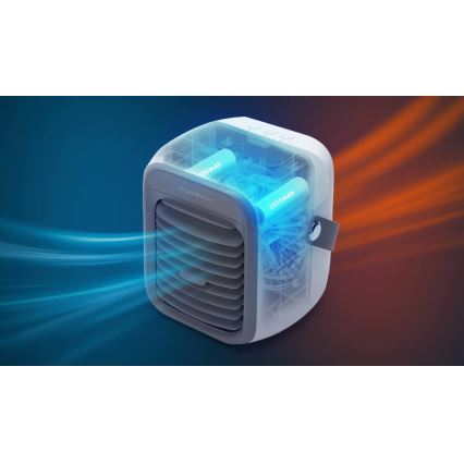 Aigostar - Draagbaar air cooler 8W/5V wit