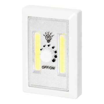 Aigostar - Draagbaar LED-nachtlampje, 3xAAA, 6500K