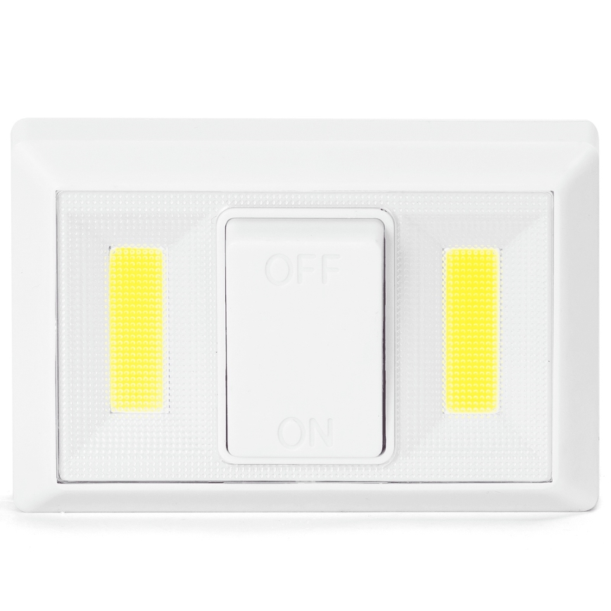 Aigostar - Draagbaar LED-nachtlampje LED/4xAAA 6500K