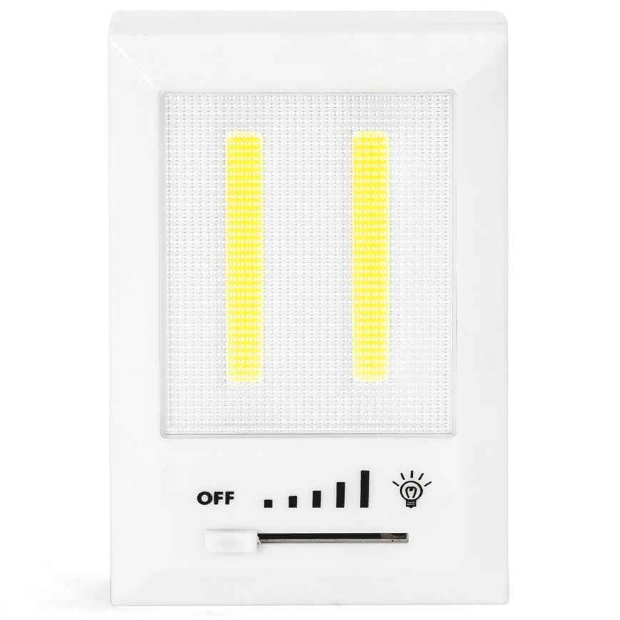 Aigostar - Draagbaar LED-nachtlampje LED/4xAAA 6500K