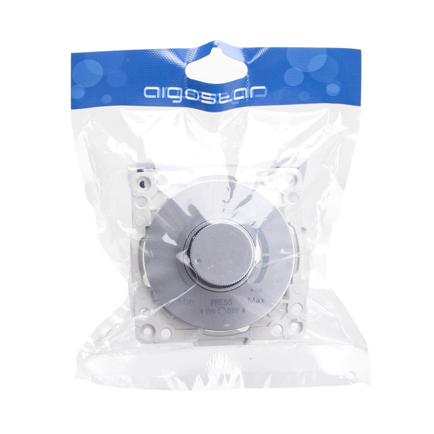 Aigostar - Draaibare dimmer 300W/230V zilver