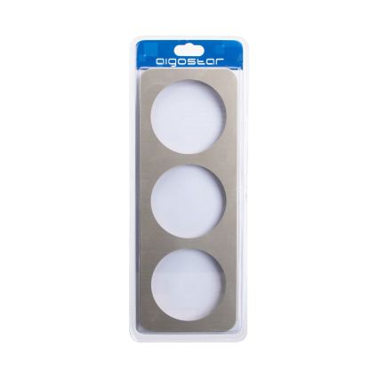 Aigostar - Driedelige aluminium lijst, goudkleurig