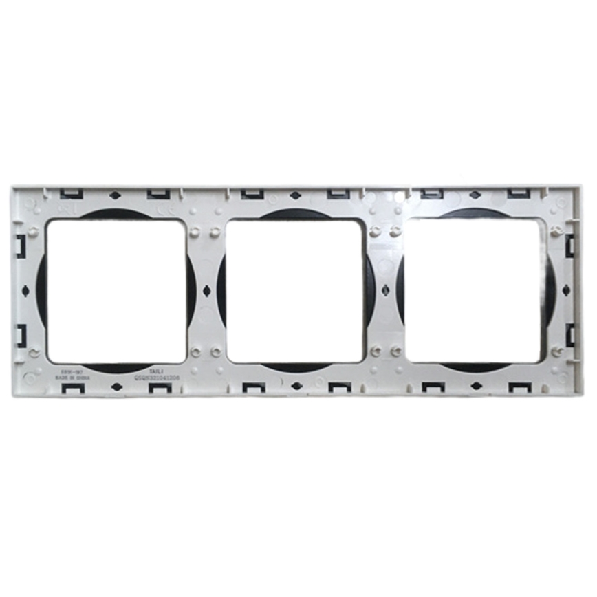Aigostar - Driedelig glazen frame, zwart