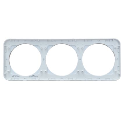 Aigostar - Driedelige fotolijst met glas, wit
