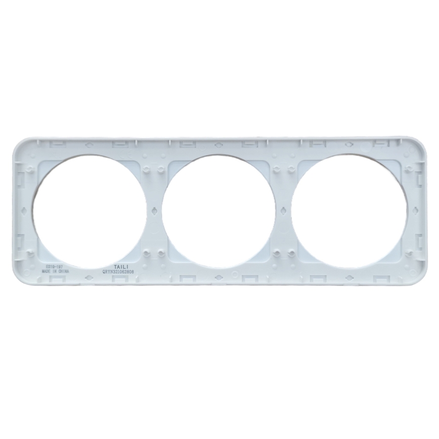 Aigostar - Driedelige fotolijst met glas, wit