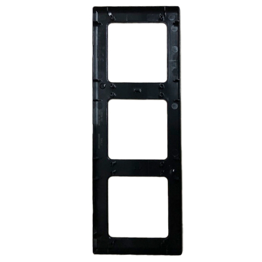 Aigostar - Drievoudig kunststof frame, zwart