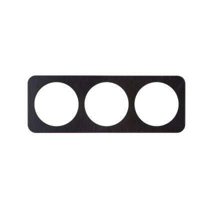 Aigostar - Driedelig aluminiumframe zwart