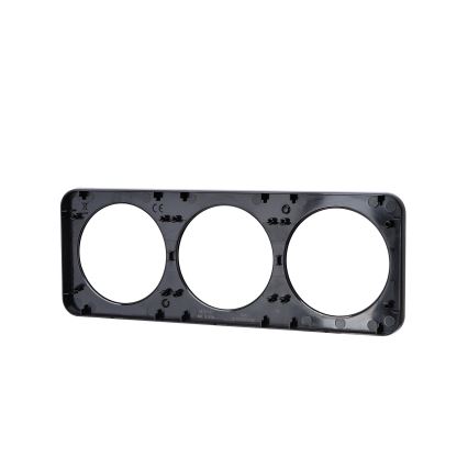 Aigostar - Driedelig aluminiumframe zwart