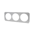 Aigostar - Drievoudig aluminium frame, zilver