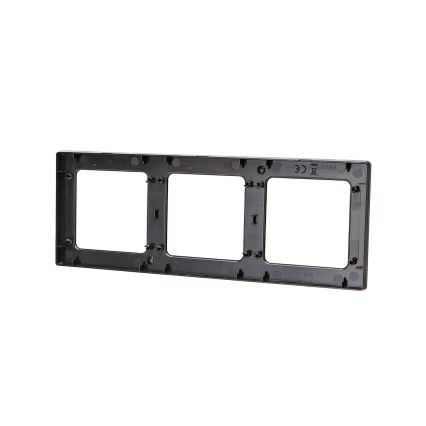 Aigostar - 3-voudig aluminium frame, zwart
