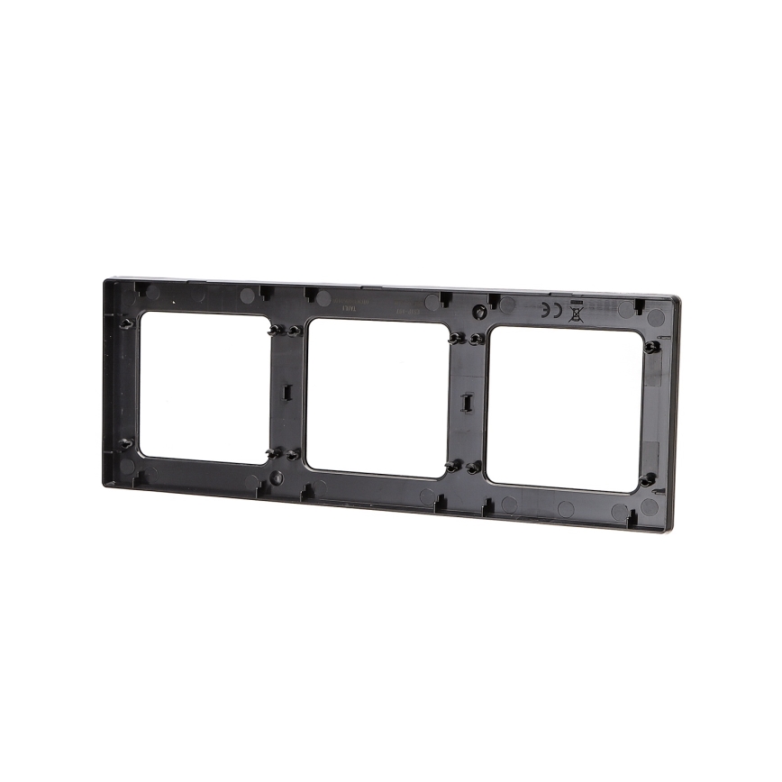 Aigostar - 3-voudig aluminium frame, zwart