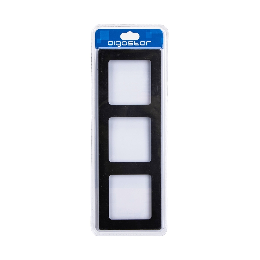 Aigostar - 3-voudig aluminium frame, zwart