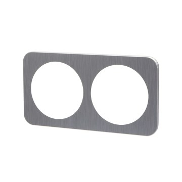 Aigostar - Dubbel aluminium frame, zilverkleurig