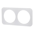 Aigostar - Dubbele lijst met glas, wit