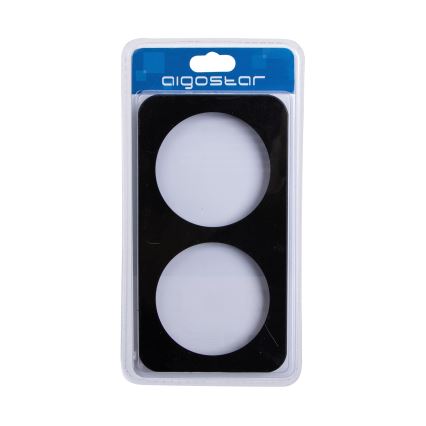 Aigostar - Dubbele aluminium lijst, zwart