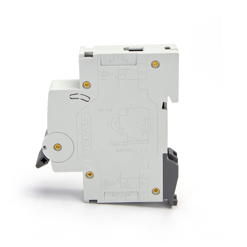 Aigostar - Eenpolige installatieautomaat 1P 63A (type C) 230-400V