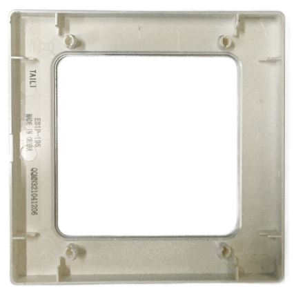 Aigostar - Eenvoudig aluminium frame, zilverkleurig