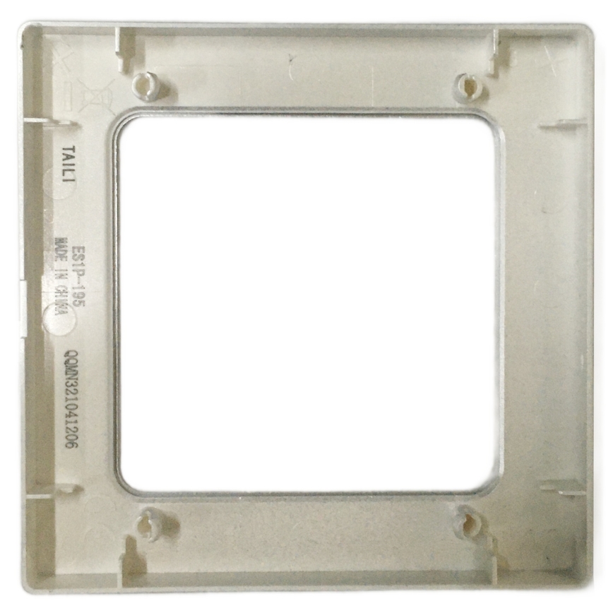 Aigostar - Eenvoudig aluminium frame, zilverkleurig