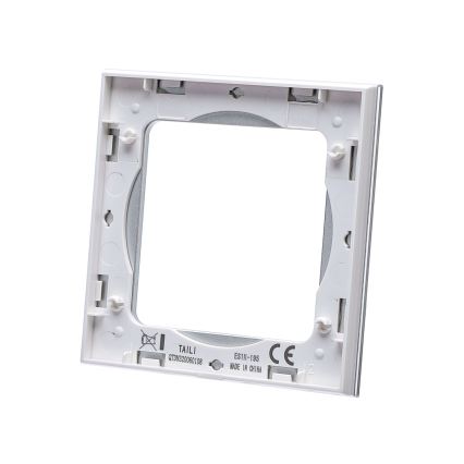 Aigostar - Eenvoudige lijst met glas, wit