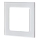 Aigostar - Eenvoudige lijst met glas, wit