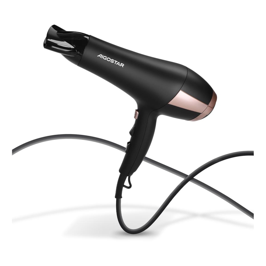 Aigostar - Haardroger 2400W/230V zwart