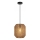 Aigostar - Hanglamp aan kabel 1xE27/60W/230V beige Ø 23 cm
