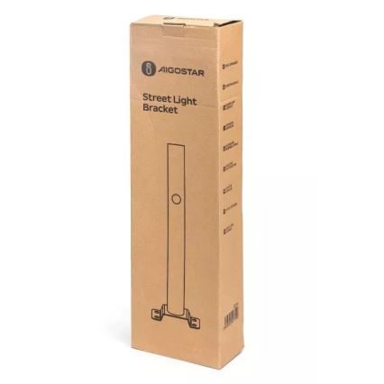 Aigostar - Houder voor straatlantaarn 48,9 cm zwart