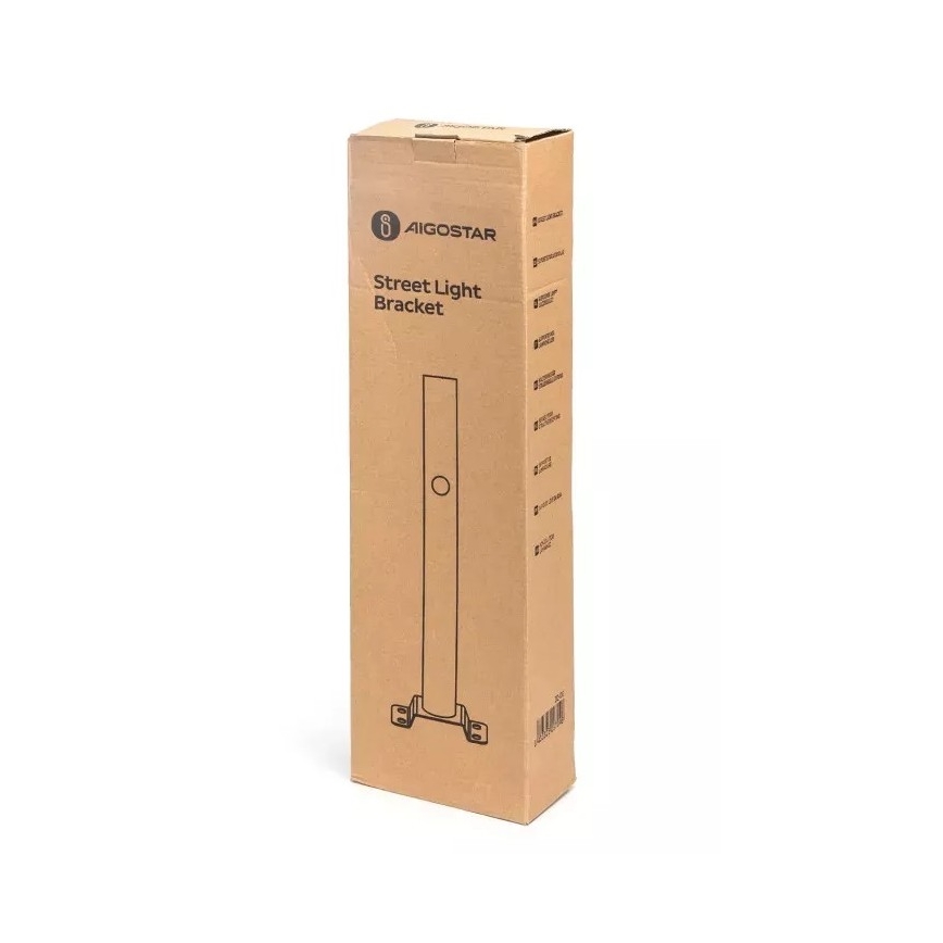 Aigostar - Houder voor straatlantaarn 48,9 cm zwart