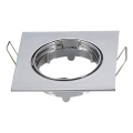 Aigostar - Inbouwring voor GU10-inbouwspot 8,2x8,2 cm glanzend chroom