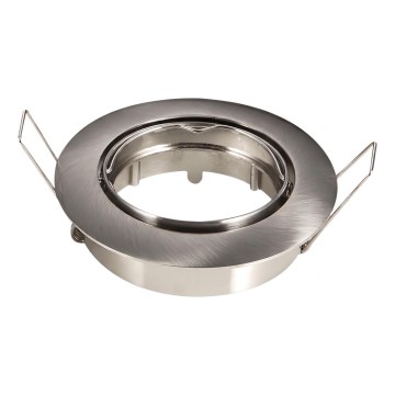 Aigostar - Inbouwring voor GU10 inbouwspot, Ø 8,2 cm, mat chroom